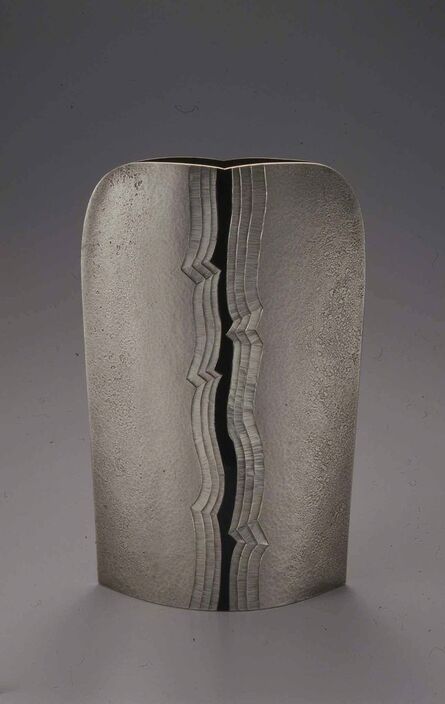 Otsuki Masako, ‘Silver Vase “Sen” (Sharp) I’, 2009