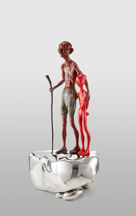 Chen Wenling, ‘Gandhi and Red Boy’, 2021