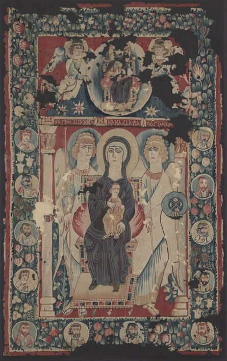 Egypt, Byzantine period, 6th century, ‘Icon of the Virgin and Child’, 500s