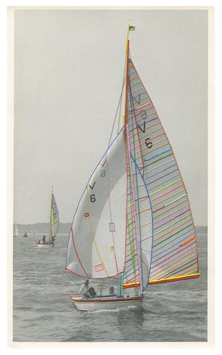 Julie Cockburn, ‘Boat Race 1’, 2022