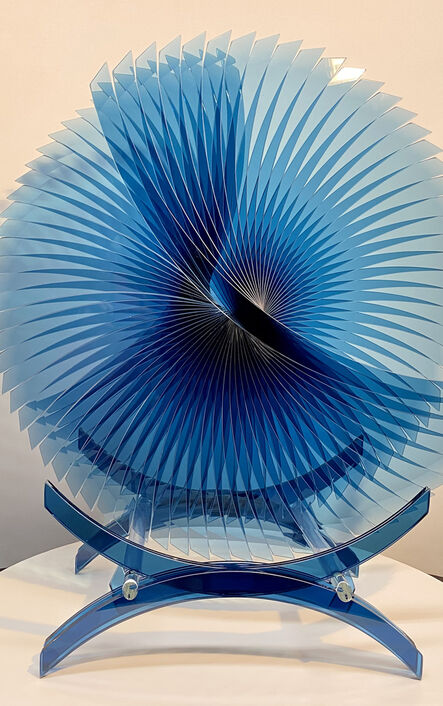 Tom Marosz, ‘'Almost a Tear Pacifica' Abstract Glass Sculpture’, 2020