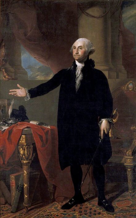 Gilbert Stuart, ‘George Washington’, 1797