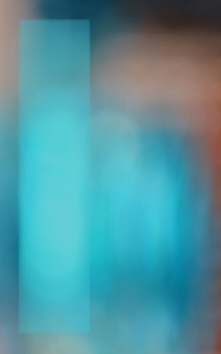 Elaine Jeffrey, ‘Turquoise Tower (framed)’, 2021