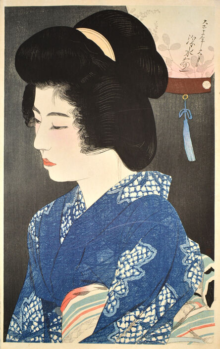 Itō Shinsui, ‘Listening to the Insects ’, 1923