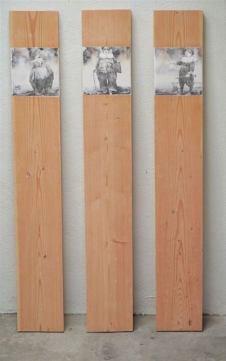 Lawrence Levy, ‘Clown Totems’, 2020