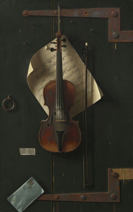 William Michael Harnett, ‘The Old Violin’, 1886