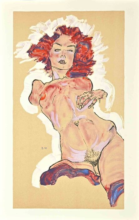 Egon Schiele, ‘Female Nude’, 2007