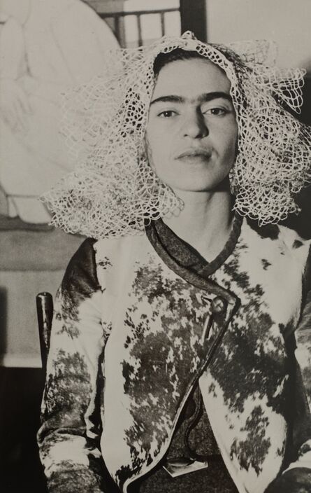 Lucienne Bloch, ‘Frida Kahlo at Lucienne Bloch's apartment, NYC’, 1936