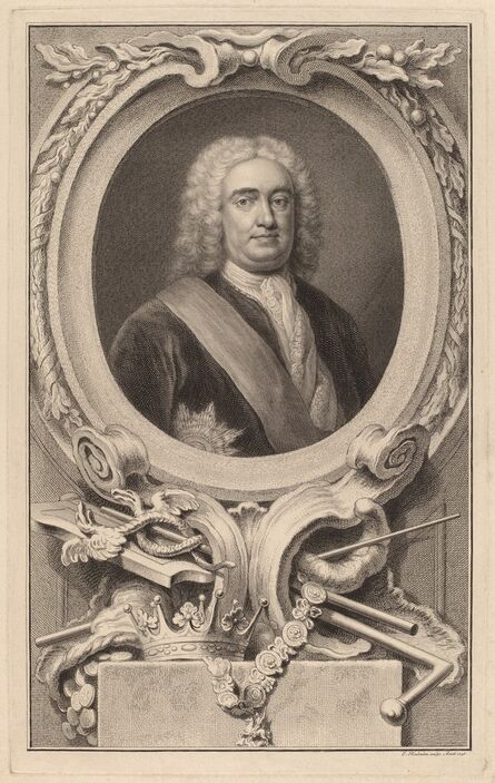 Jacobus Houbraken after Arthur Pond, ‘Robert Walpole, 1st Earl of Orford’, 1746