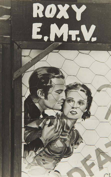 Walker Evans, ‘Movie Poster near Moundville, Alabama’, 1936