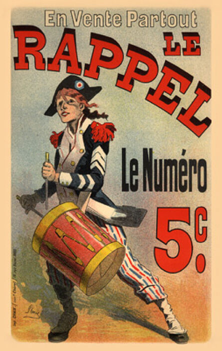 Jules Chéret, ‘Journal “Le Rappel”’, 1895-1900