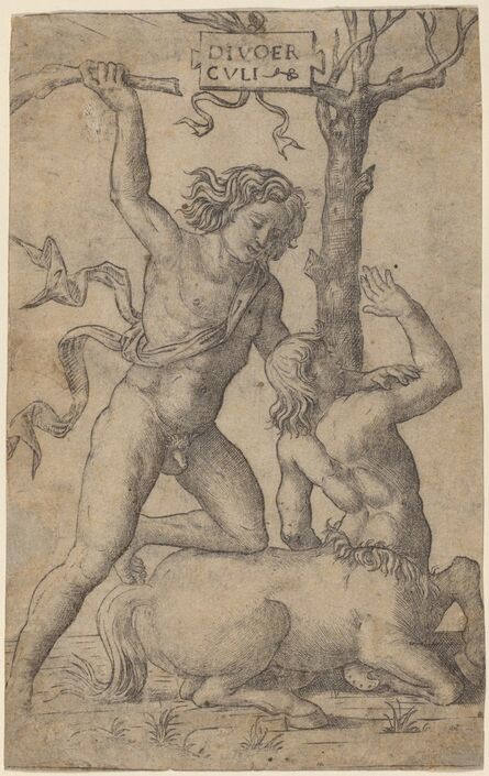 Marcantonio Raimondi, ‘Hercules and Nessus’, ca. 1504/1509