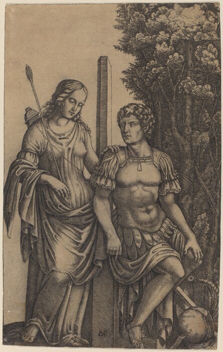 Marcantonio Raimondi, ‘Venus Appearing to Aeneas’, ca. 1505