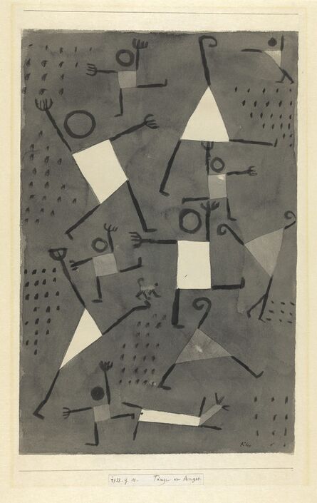 Paul Klee, ‘Danses sous l’empire de la Peur’, 1938