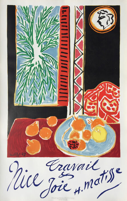 Henri Matisse, ‘Nice Travail et Joie’, 1948