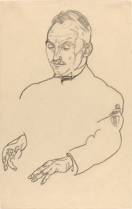 Egon Schiele, ‘Dr. Koller’, ca. 1918