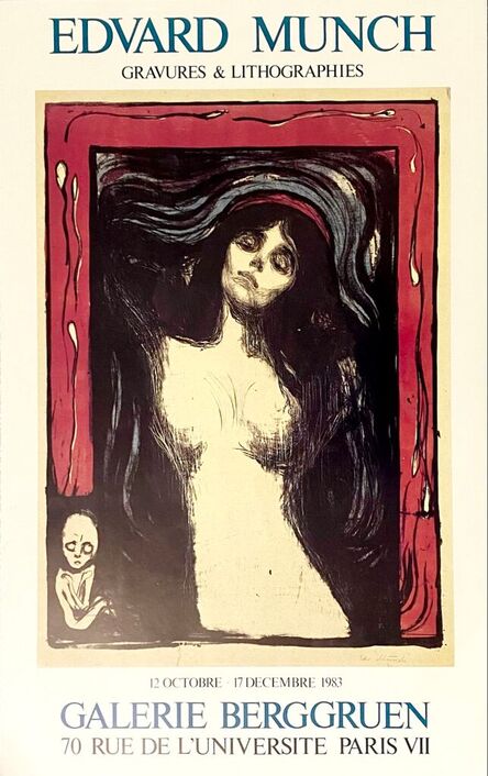 Edvard Munch, ‘Galerie Berggruen’, 1983