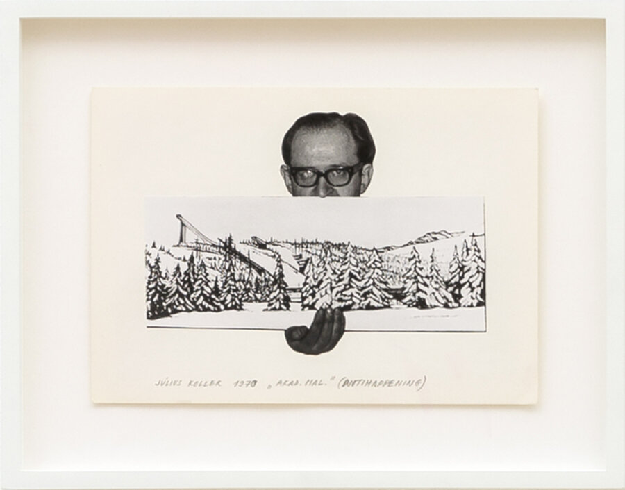 Untitled (Artist with Landscape)