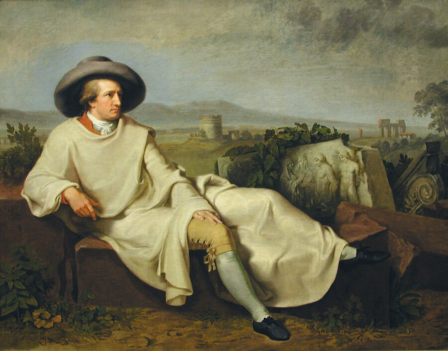 Goethe in the Roman Campagna