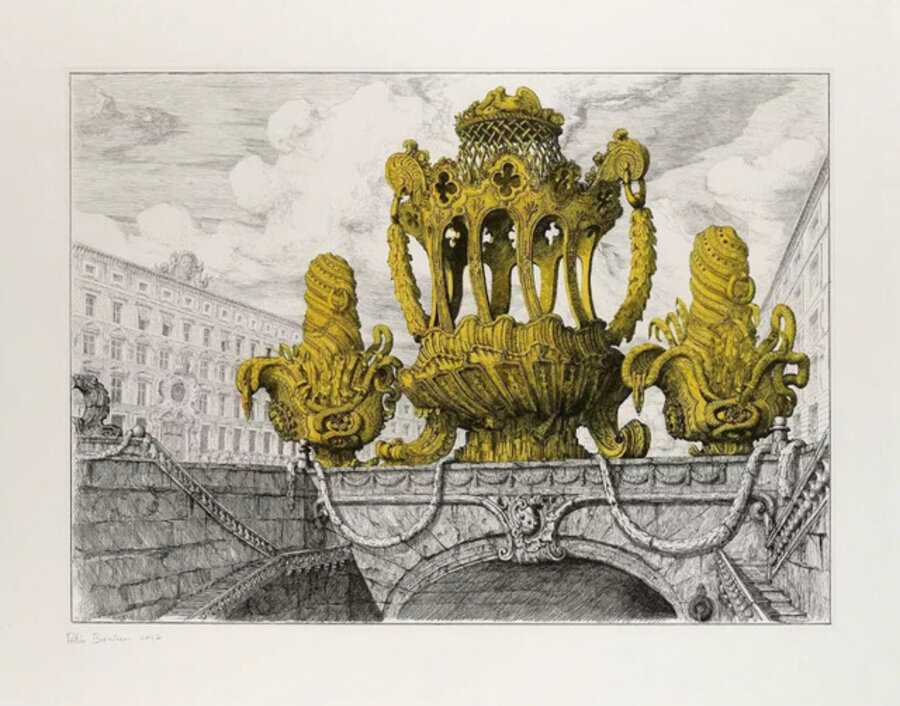 Design for a cake basket and two muffineers en-suite I
