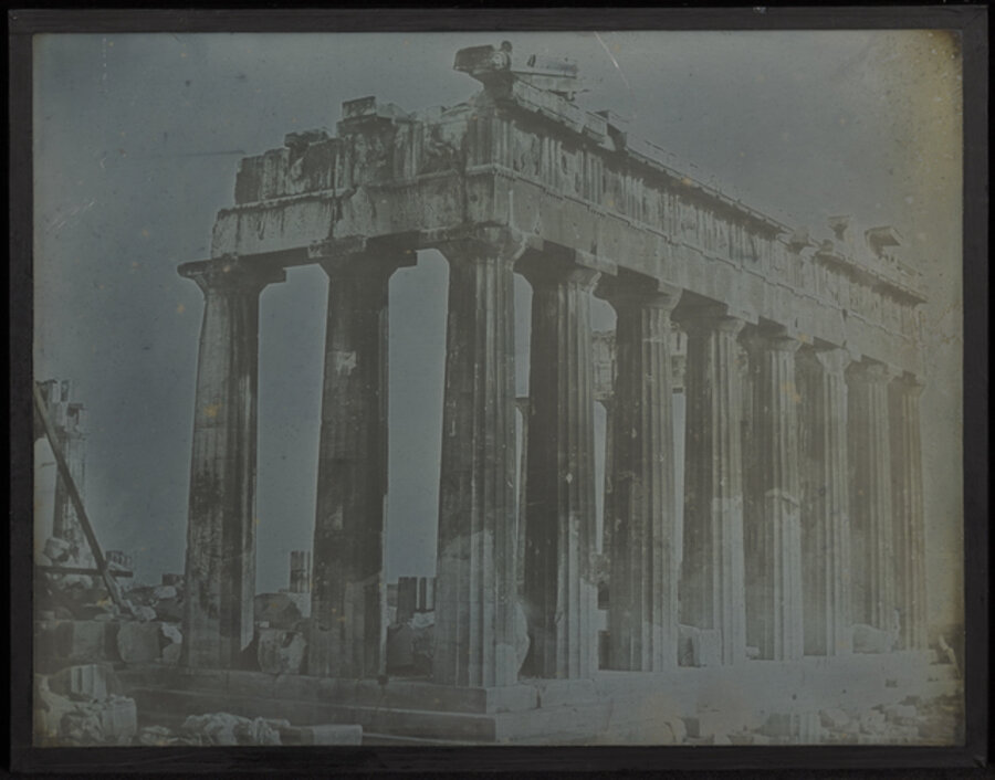 Facade and North Colonnade of the Parthenon on the Acropolis, Athens