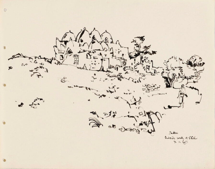 Hadhramaut, Portfolio of 41 Ink Drawings