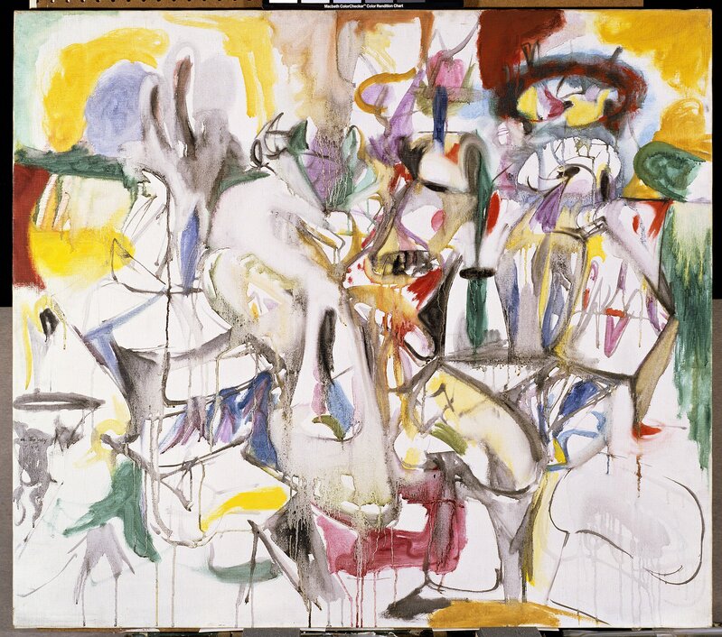 Arshile Gorky, ‘ How My Mother's Embroidered Apron Unfolds in My Life’, 1944, Painting, Oil on canvas, Seattle Art Museum