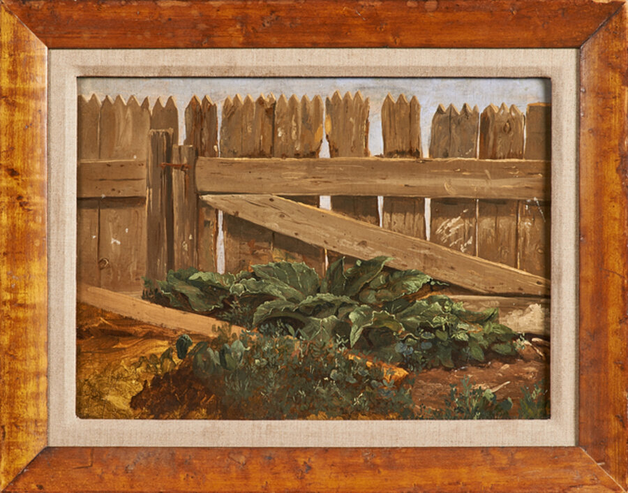 "Rhubarb Patch (Old Oak Bucket)"