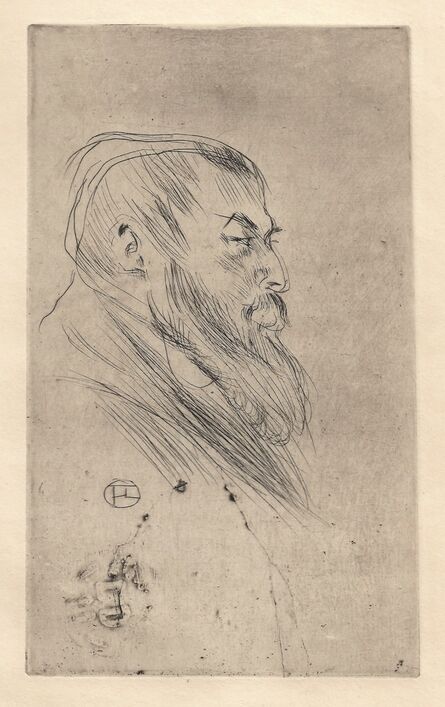 Henri de Toulouse-Lautrec, ‘Portrait de Tristan Bernard’, 1895