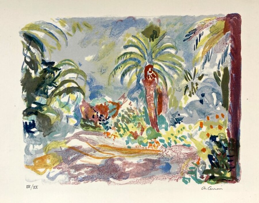 Jardin exotique.
