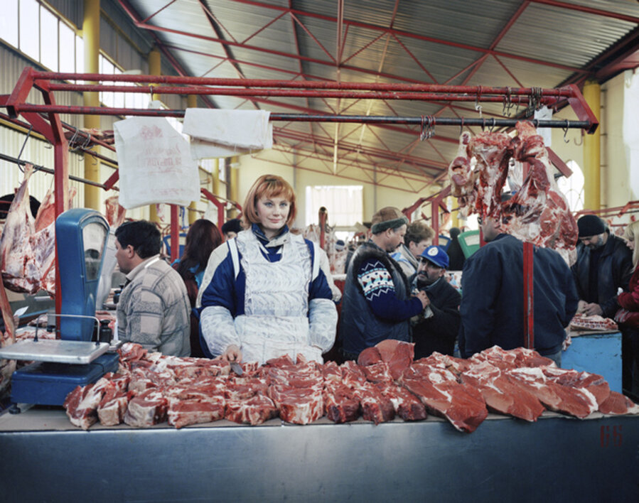 Motherland 24: Meat market, Pyatigorsk, Northern Caucasus, April, 2005