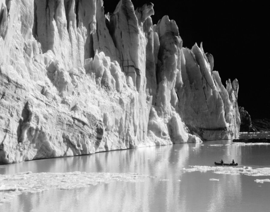 South Crillon Glacier and Canoe, Alaska