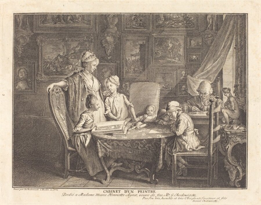 Cabinet d'un Peintre