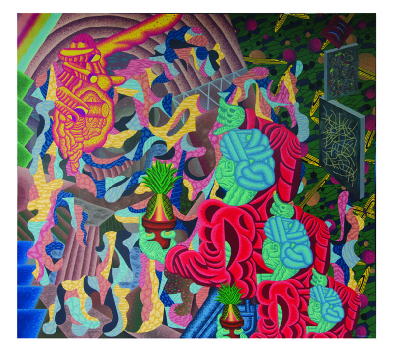 Louie Cordero, ‘Gamera’, 2014, Painting, Acrylic on canvas, Osage Gallery