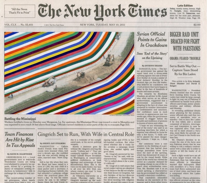Fred Tomaselli, ‘MAY 10, 2011 #2’, 2012, Drawing, Collage or other Work on Paper, Gouache and archival inkjet print on watercolor paper, TWO x TWO 