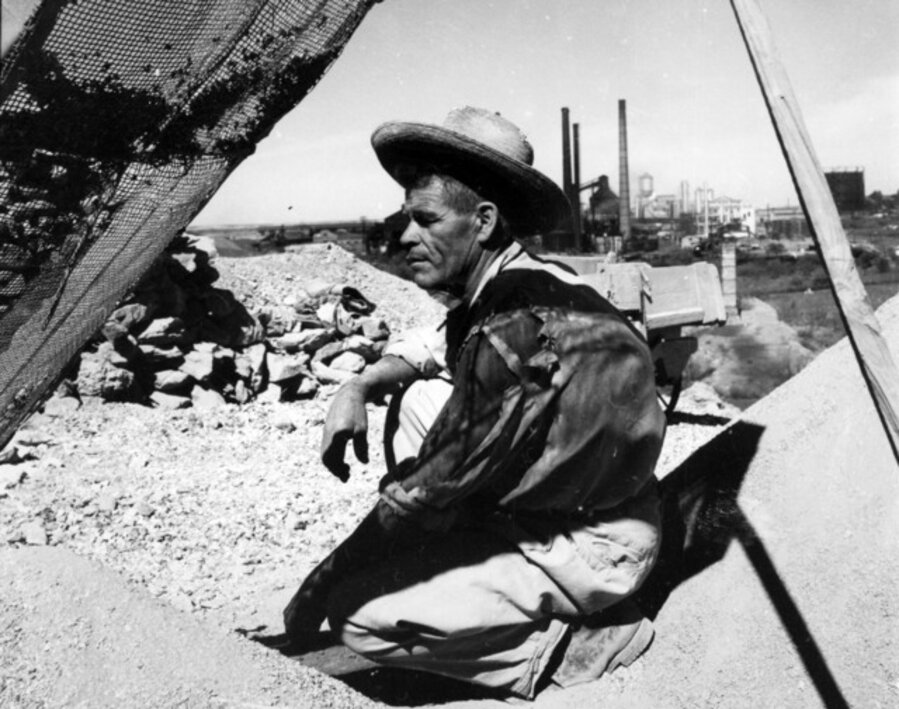 Worker in the Sun