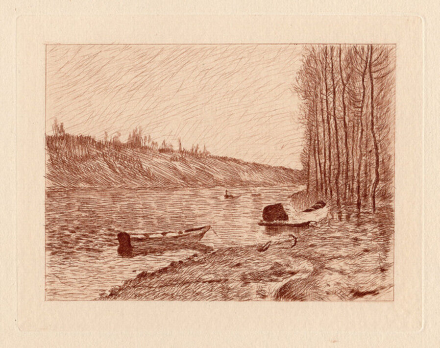 La Seine a Moret (The Seine in Moret)