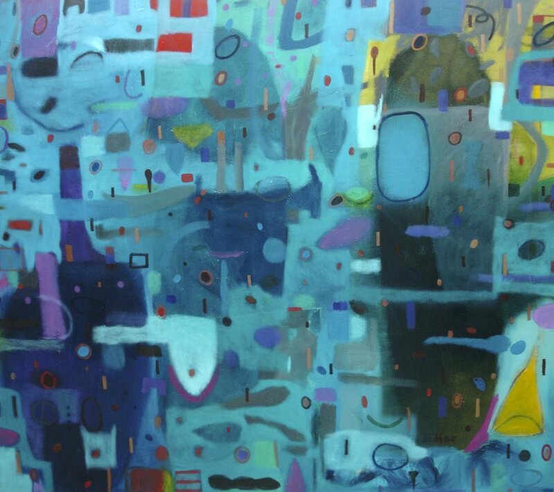 Didier Mayes, ‘La Copa Amarilla	’, 2014, Painting, Oil on Canvas, Aura Galerias