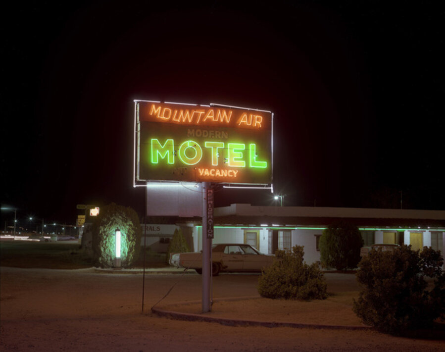 Mountain Air Motel, Benson, Arizona, December 3, 1980