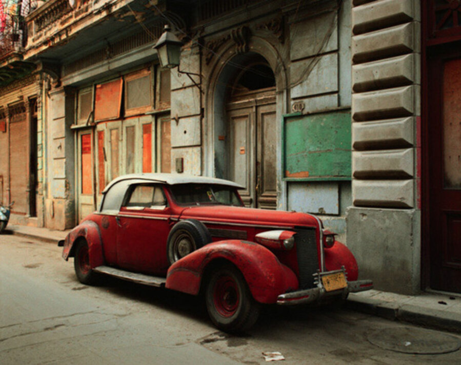 Vintage Car with Composite Parts