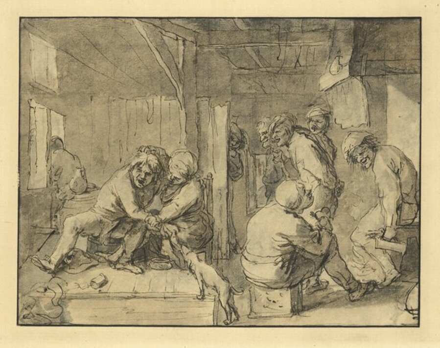 Scene in an Inn