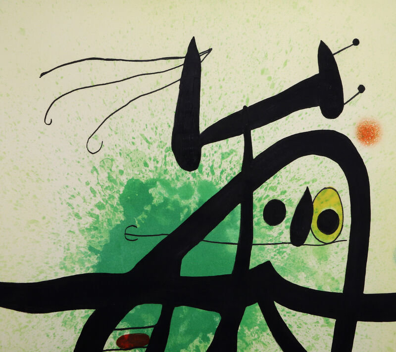 Joan Miró, ‘L'Oiseau Mongol’, 1969, Print, Etching, Aquatint and Carborundum, RoGallery Gallery Auction