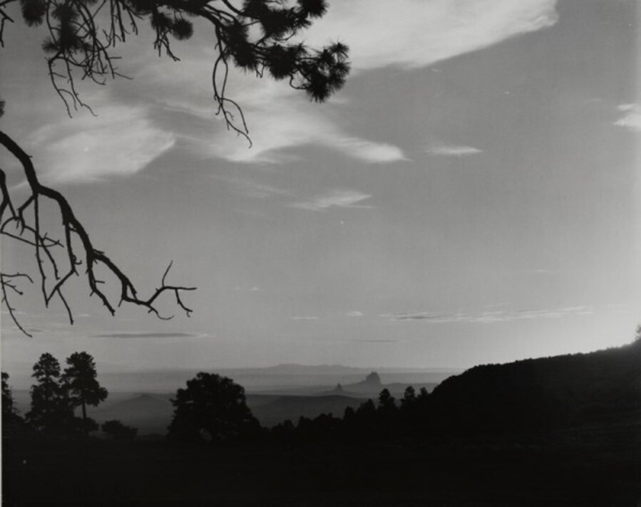 Sunrise from Lukachukai mountains, Arizona