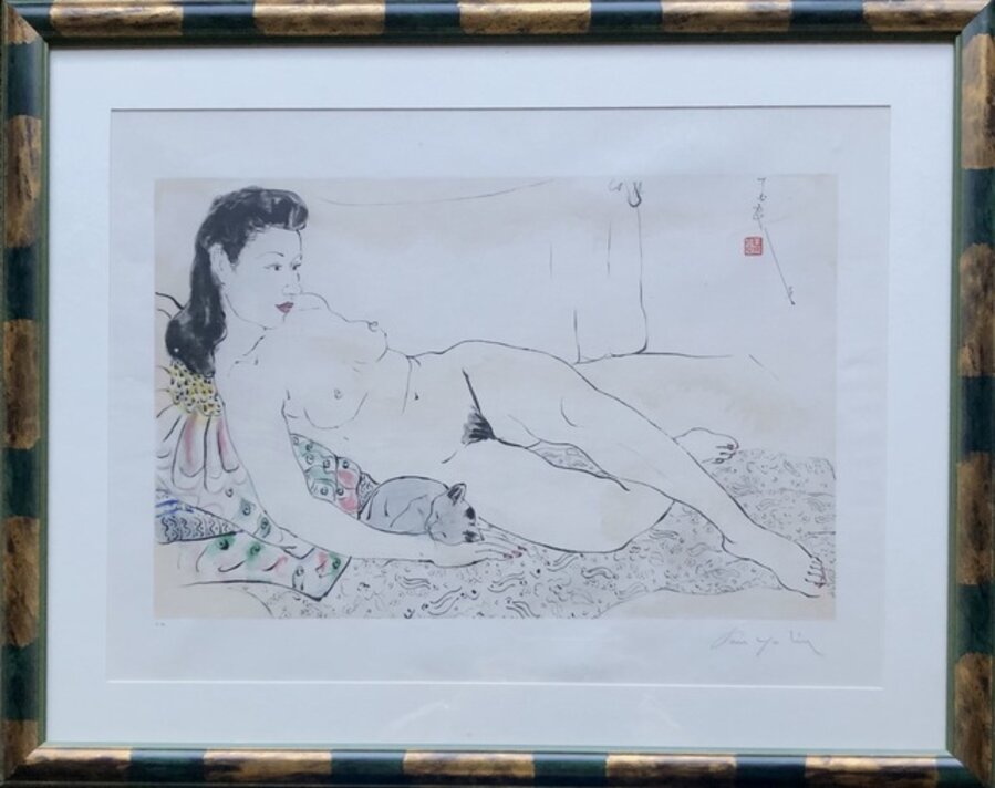 Nu au Chat (Nude with a Cat)