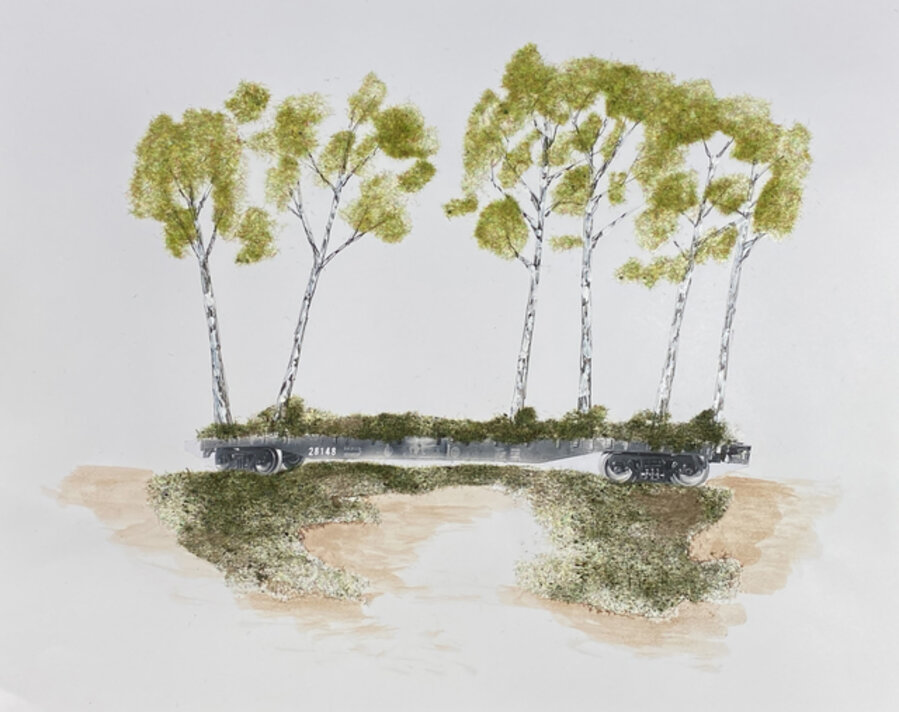 Train Landscape Series III