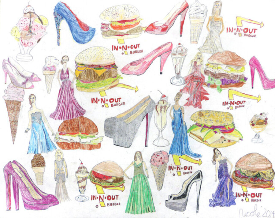 Hamburgers, Heels, and Dresses