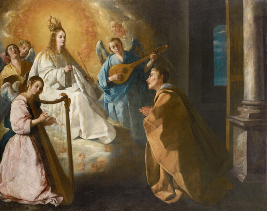 Aparición de la Virgen a San Pedro Nolasco (The Appearance of the Virgin to Saint Peter Nolasco)