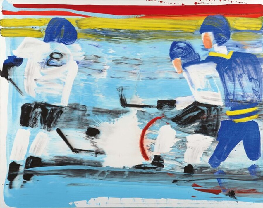 Untitled (Eishockeyspieler)
