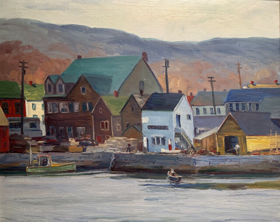 Gloucester Harbor - March 1953