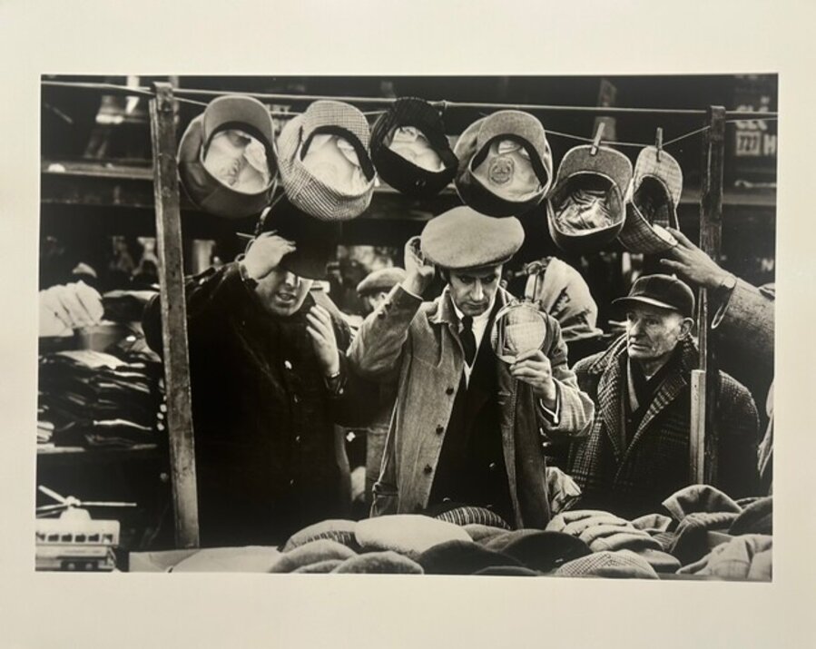 Marcel Marceau Shopping on Maxwell, 1955